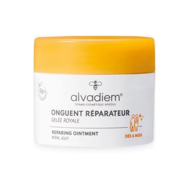 Alvadiem onguent réparateur irritations gerçures à la gelée royale 50ml