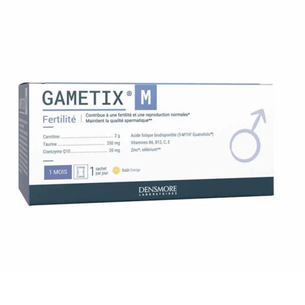 Densmore Gynecologie Gametix M Fertilité et Reproduction Homme 30 Sachets