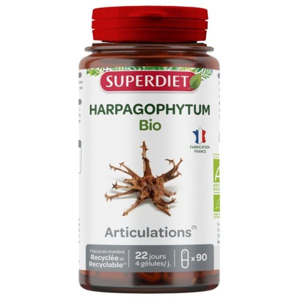 Superdiet Harpagophytum bio 90 gélules