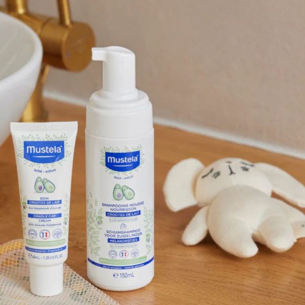 Mustela soin croûtes de lait tube 40ml