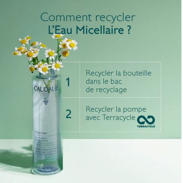 Caudalie Vinoclean eau micellaire démaquillante 400ml