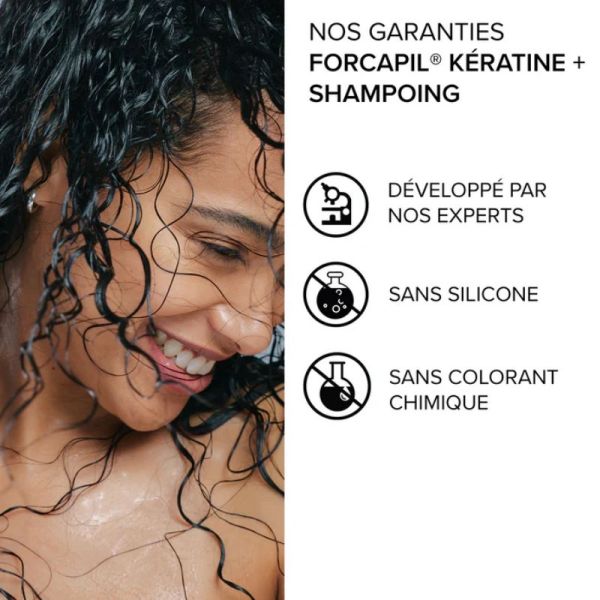 Arkopharma Forcapil Kératine+ shampooing fortifiant 200ml