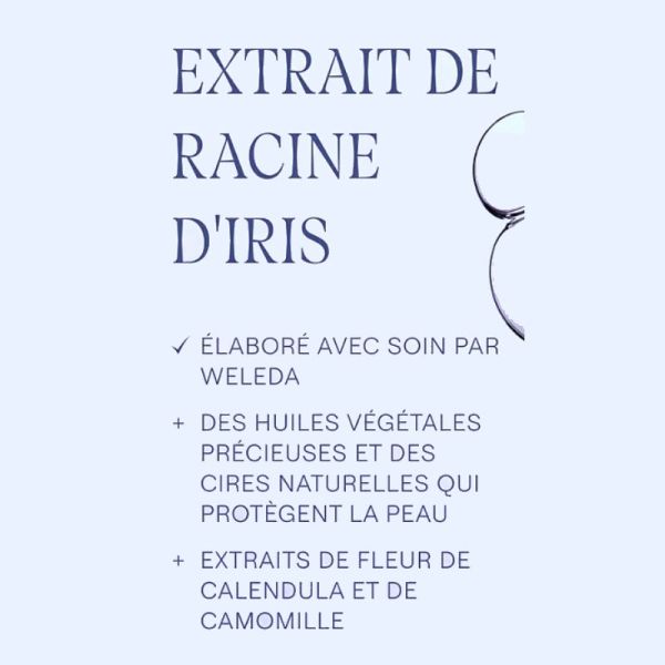 Weleda Iris fluide hydratant peaux normales à mixtes 30 ml