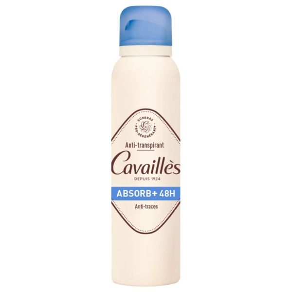 Cavaillès Absorb+ 48h déodorant spray anti transpirant 150 ml