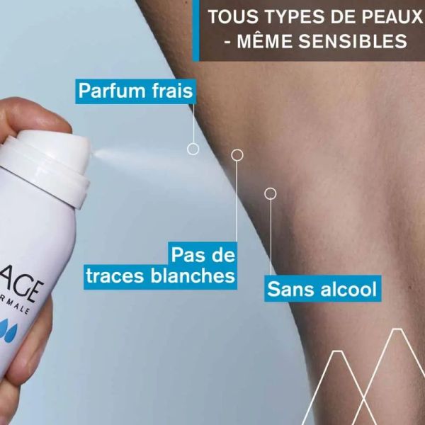 Uriage déodorant fraîcheur spray peaux sensibles 125ml