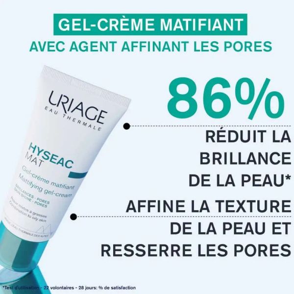 Uriage Hyséac Mat gel crème matifiant 40ml