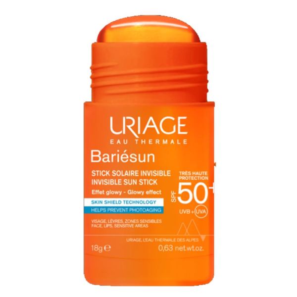 Uriage Bariésun stick solaire invisible SPF50+ 18g