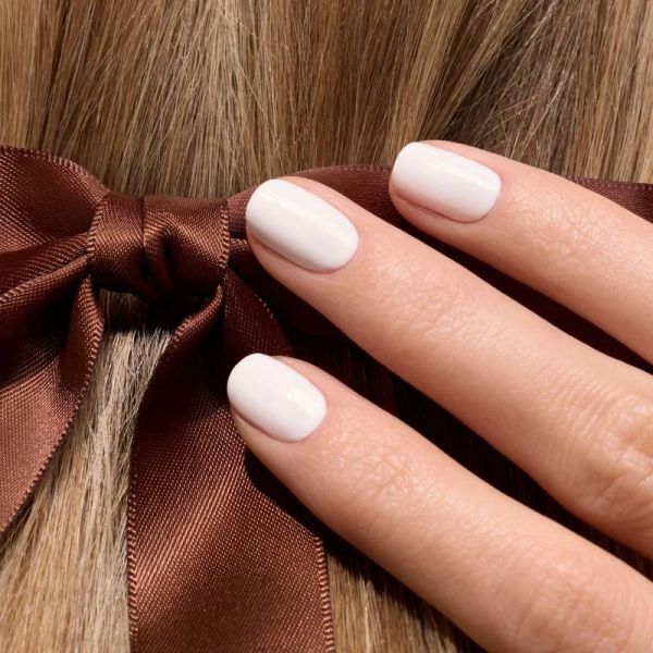 Manucurist Green Flash vernis semi permanent Snow 15ml