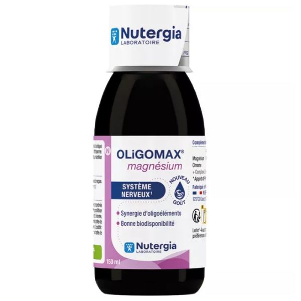 Nutergia Oligomax Magnesium Système Nerveux 150ml