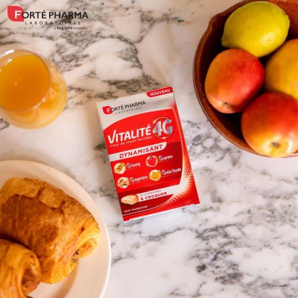 Forté Pharma Vitalité 4G dynamisant 30 comprimés à croquer