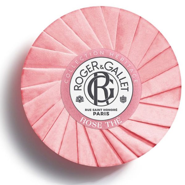 Roger & Gallet Rose Thé savon bienfaisant 100 g