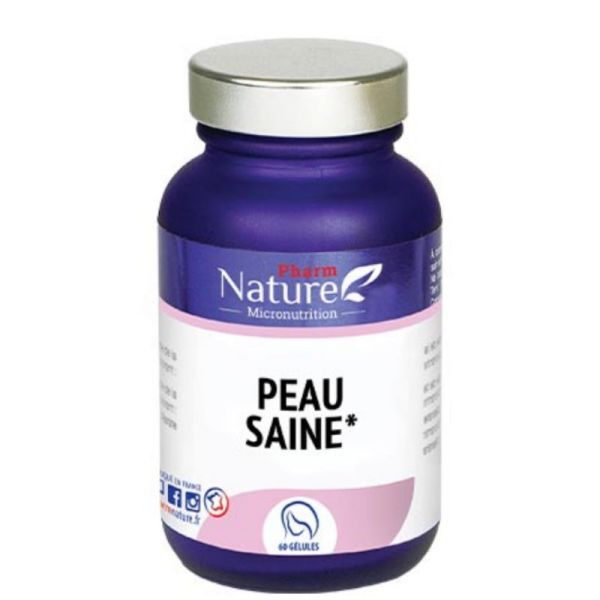Pharm Nature Micronutrition peau saine 60 gélules