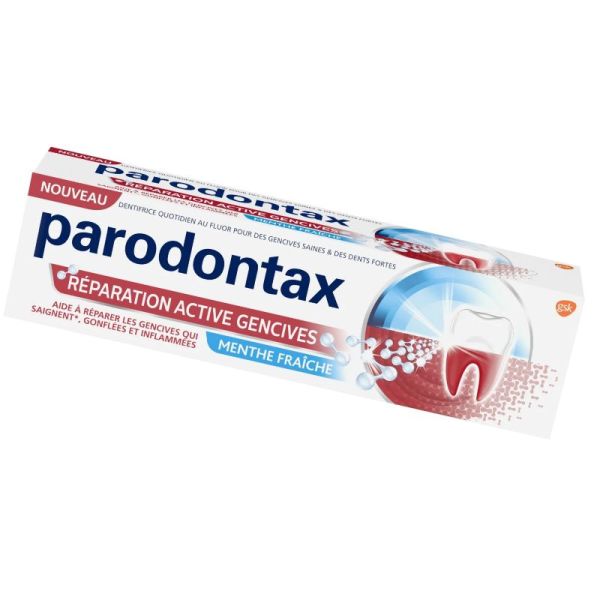 Parodontax dentifrice réparation active gencives menthe fraîche 75ml