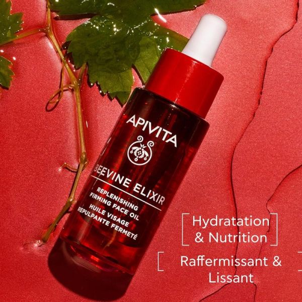 Apivita Beevine Elixir huile visage repulpante 30ml