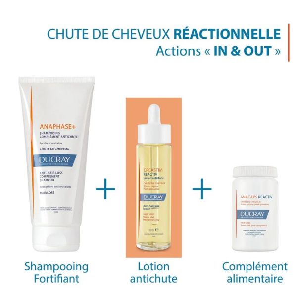 Ducray Anacaps chute de cheveux réactionnelle Reactiv 30 gélules
