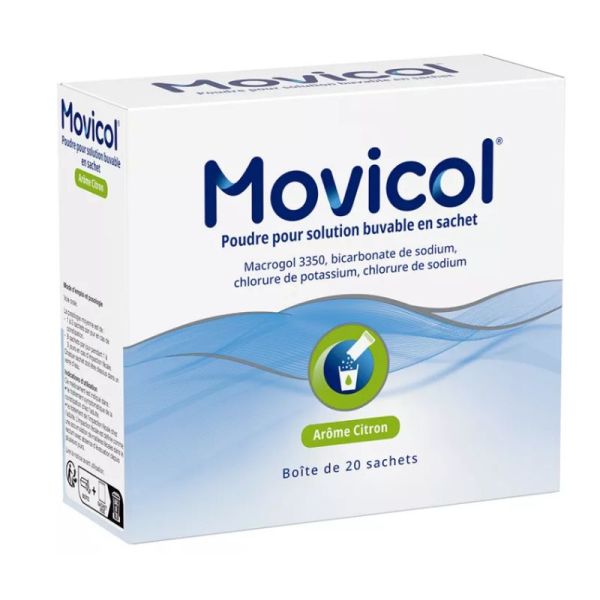 Movicol poudre solution buvable Cirton 20 sachets