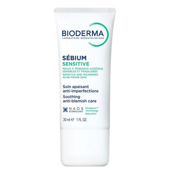 Bioderma Sébium Sensitive soin apaisant anti-Imperfections 30ml