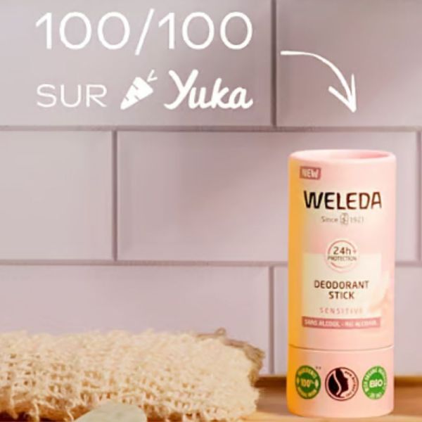Weleda déodorant Sensitive Lot de 2 x 50g