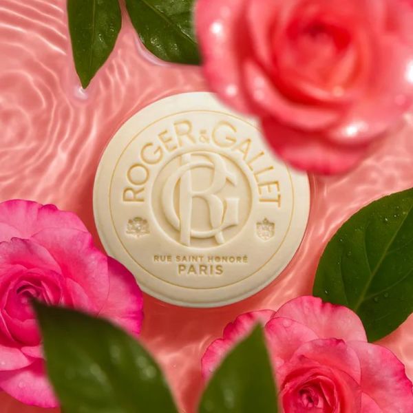 Roger & Gallet Rose Thé savon bienfaisant 100g