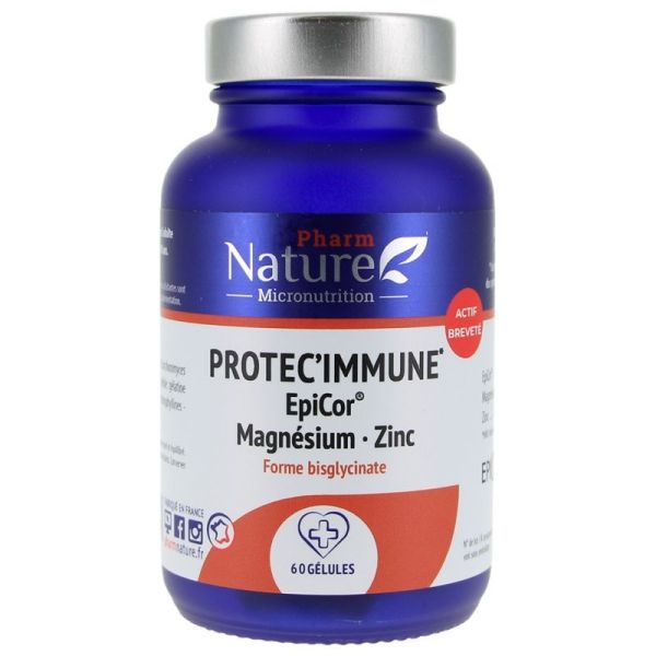 Pharm Nature Micronutrition Protec'Immune 60 Gélules