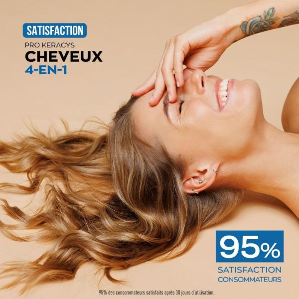 Granions Pro Keracys Cheveux 4en1 Collagène + Kératine + Biotine 300g