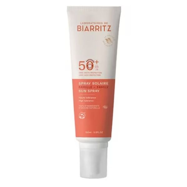 Laboratoires de Biarritz Spray solaire Famille SPF50+ 150 ml