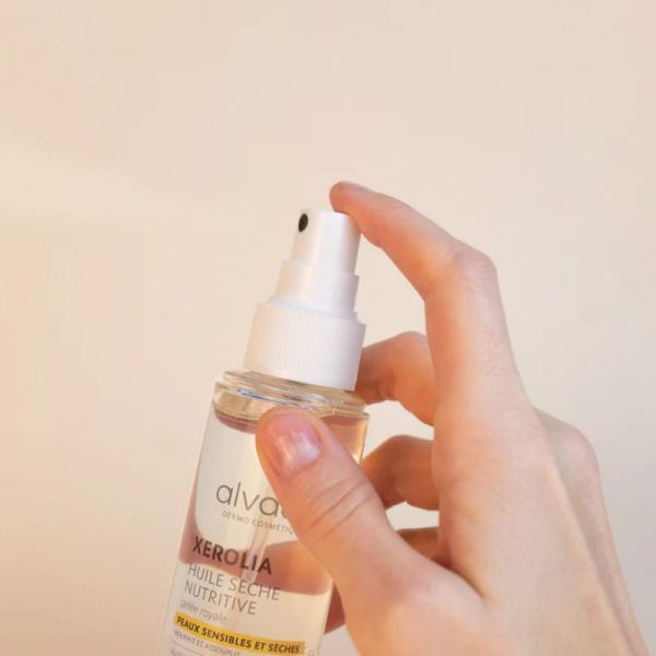 Alvadiem Xérolia huile sèche nutri-confort à la gelée royale 100ml