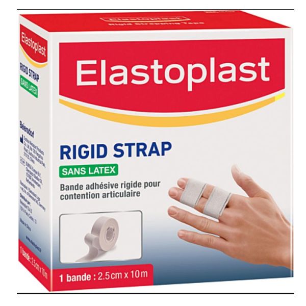 Elastoplast Rigid Strap Bande Cheville Contention Articulaire Sans Latex 3.8x10cm