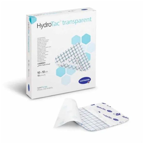 HydroTac transparent 10 x 10 cm 10 pansements