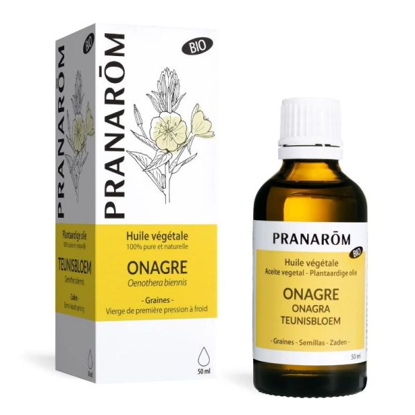 Pranarom Huile végétale Onagre bio 50ml