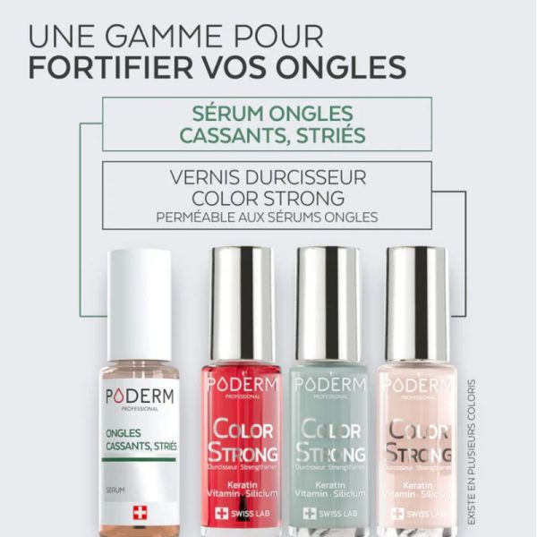 Poderm vernis durcisseur color strong 473 Soft 8ml