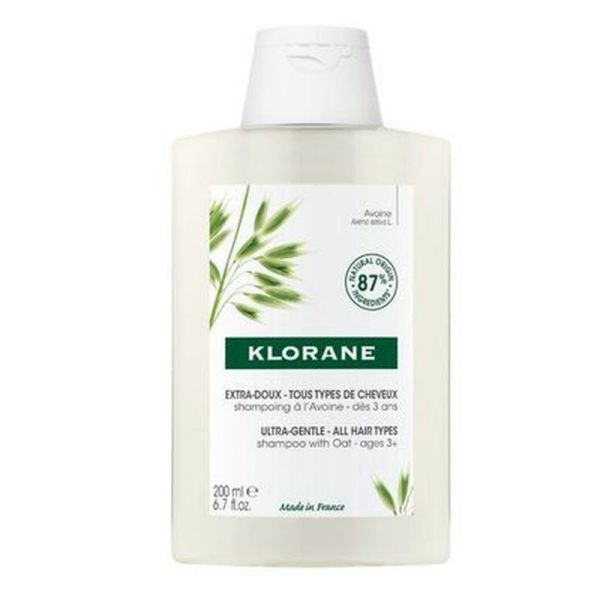 Klorane Avoine shampooing extra-doux tous cheveux 200ml