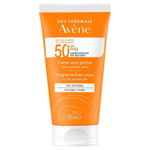Crème solaire sans parfum SPF50+ 50 ml