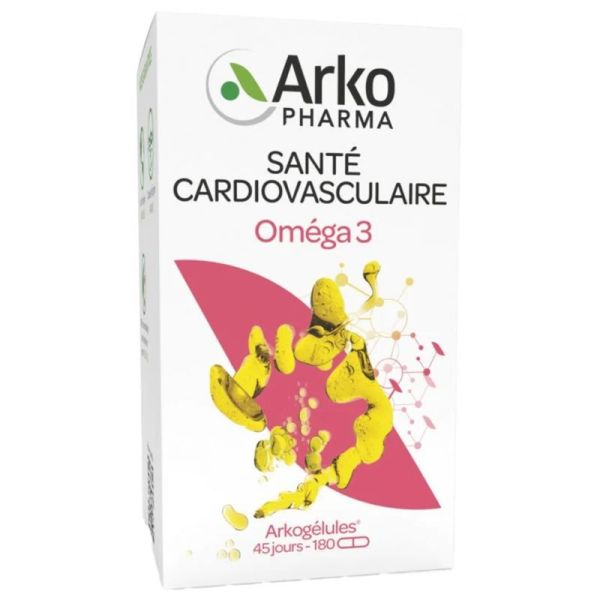 Arkogélules Oméga 3 180 capsules