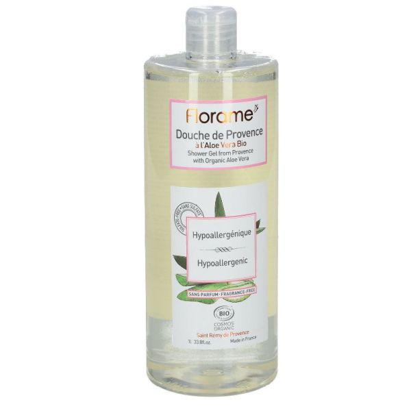 Florame gel douche Hypoallergénique Aloe Vera 1 litre