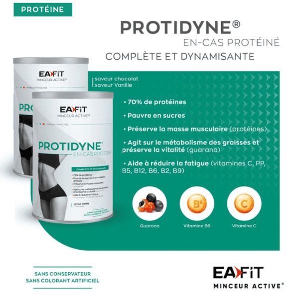 Eafit Protidyne minceur saveur chocolat 320g