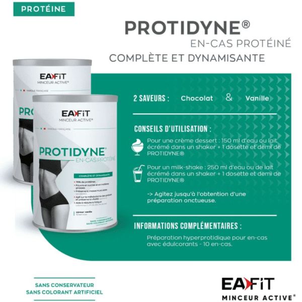 Eafit Protidyne minceur saveur chocolat 320g