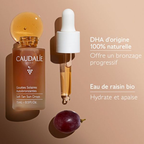 Caudalie gouttes solaires autobronzantes 15ml