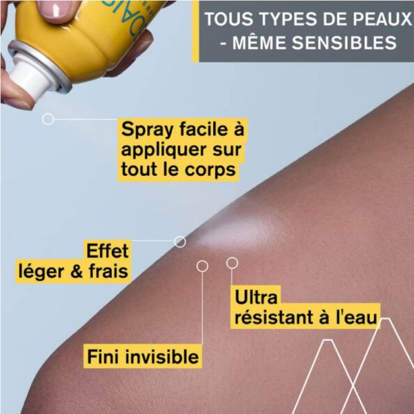 Uriage Bariésun brume sèche hydratante SPF50+ 200ml