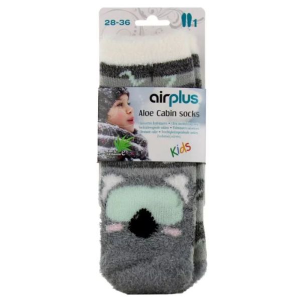 AirPlus Aloe Cabin Chaussettes Hydratantes Enfant Koala Pointure 28-36
