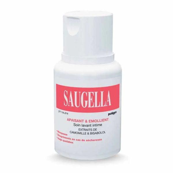 Saugella Poligyn Soin Lavant Intime Ménopause 100ml