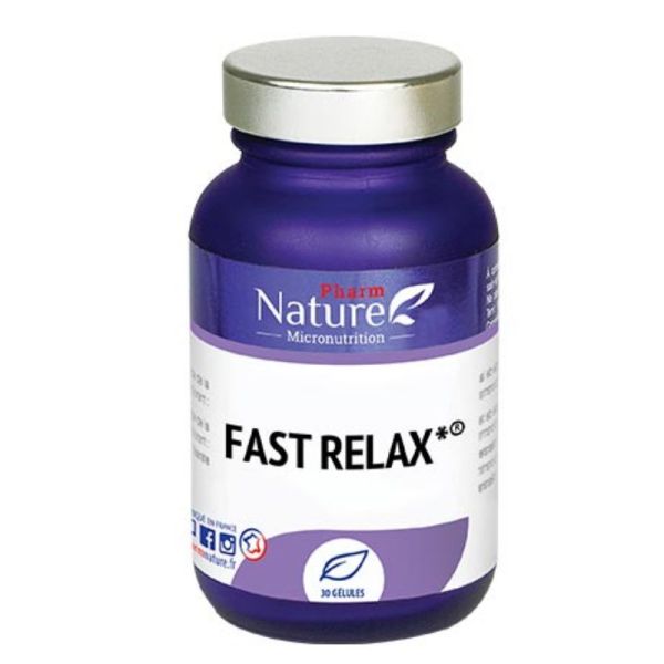 Pharm Nature Micronutrition Fast Relax 30 gélules
