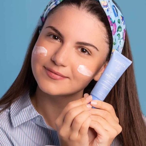 Apivita Aqua Beelicious crème hydratante confort texture riche 40ml