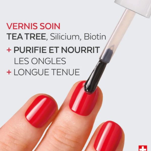 Poderm Color Care vernis ongles base Coat Tea Tree 8ml