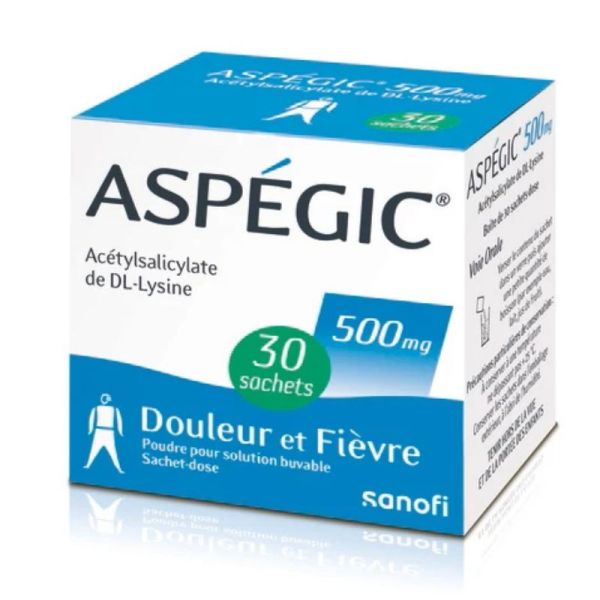 Aspégic 500 mg 30 sachets