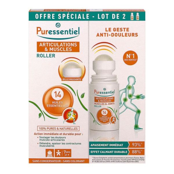Roller articulations 14 huiles 2x75ml