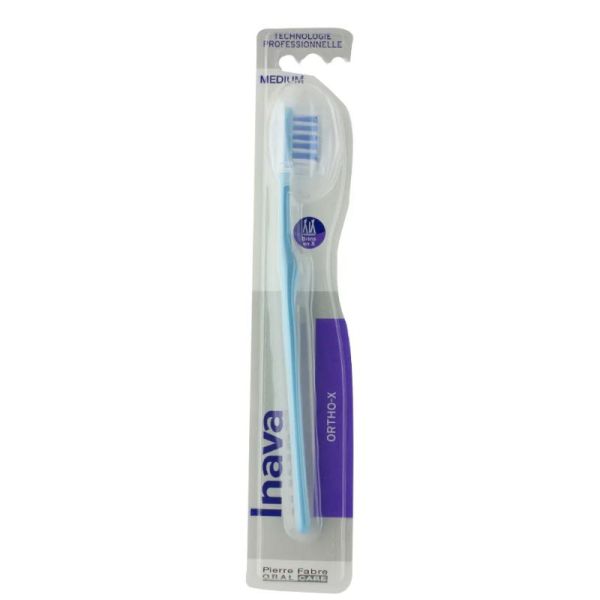 Inava ortho-x brosse a dents orthodontie medium