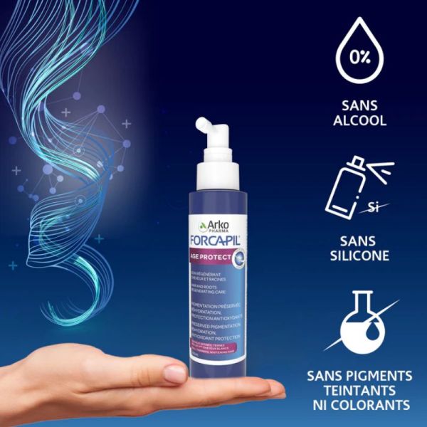 Arkopharma Forcapil Age Protect soin régénérant cheveux et racines 125ml