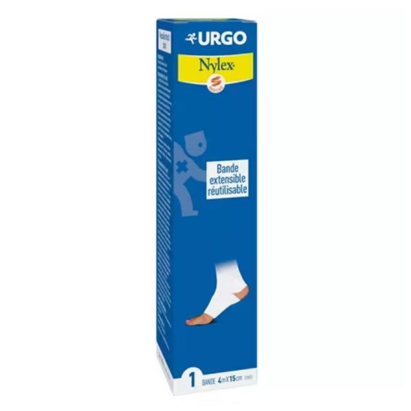 Urgo Nylex Bande Extensible Réutilisable 15cm x 4m