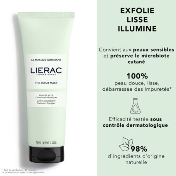 Lierac le masque gommant 75ml